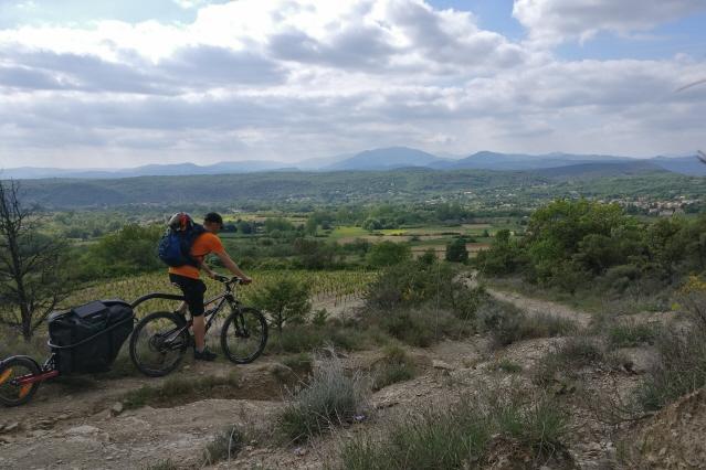 Couverture de L Europe en VTT par les sentiers: cap à l Est