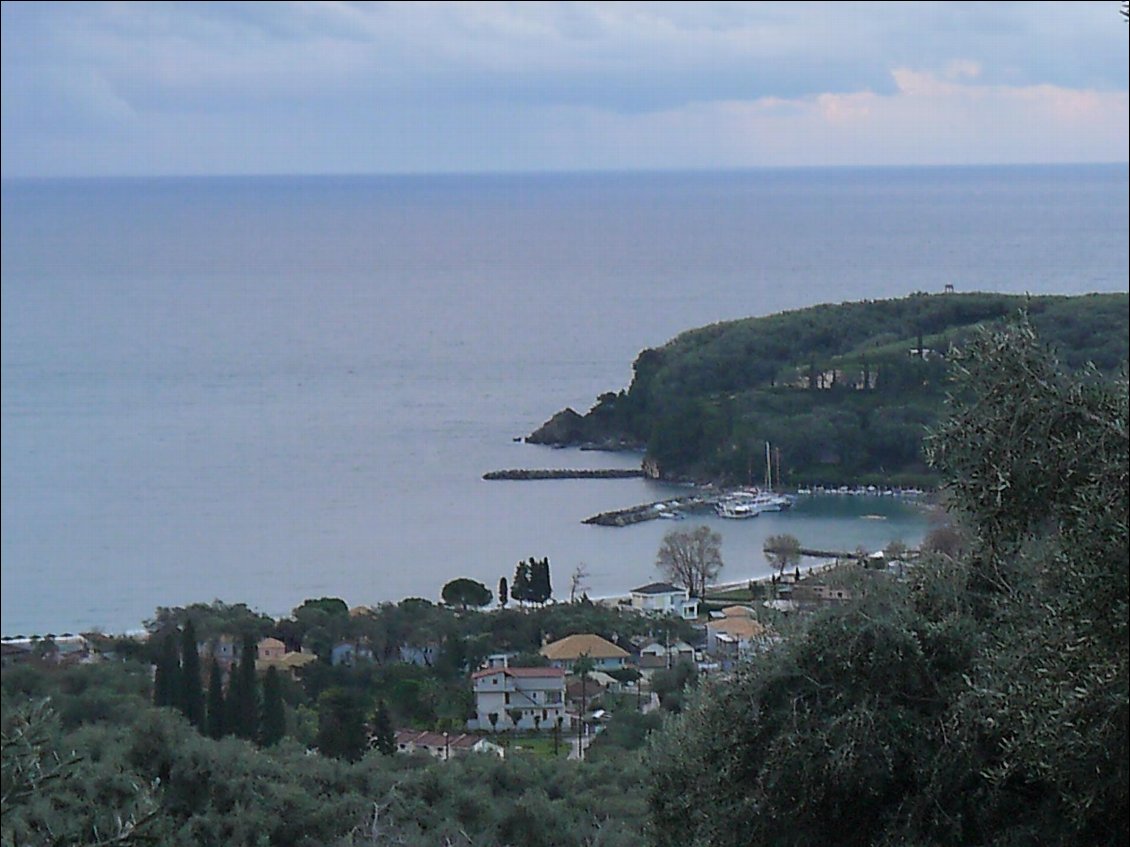 Vue du bivouac