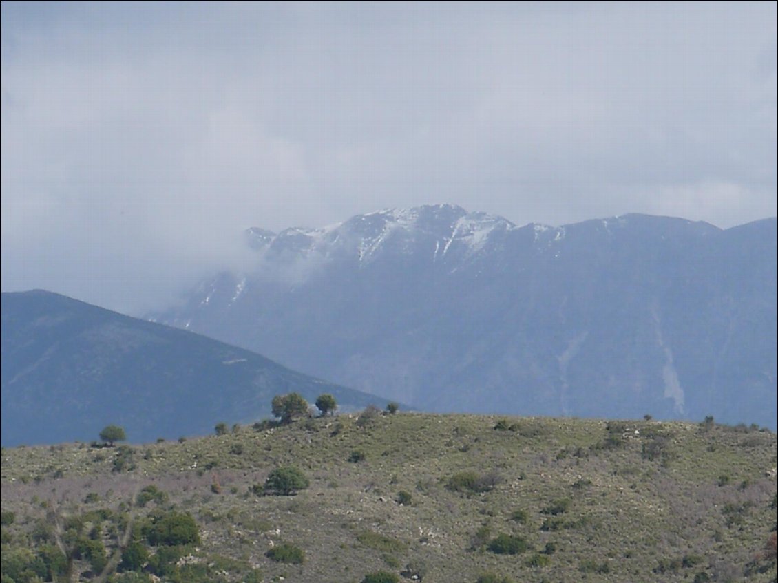 Comme en Corse, mer, montagne et neige