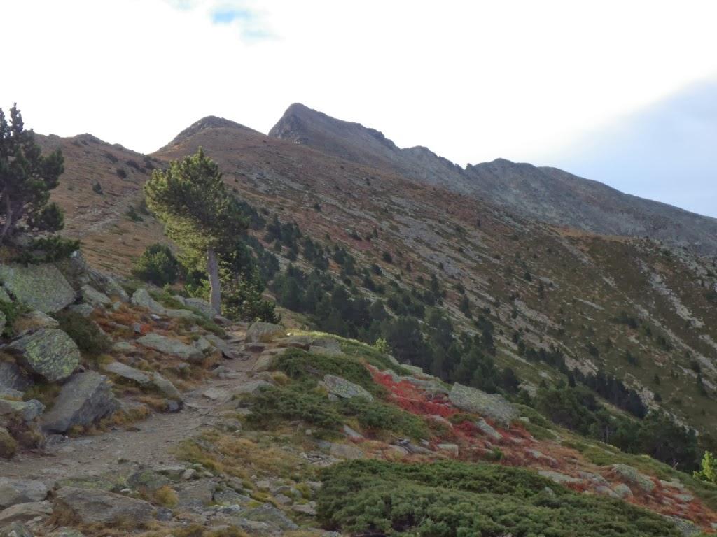 Début de la montée au Canigou