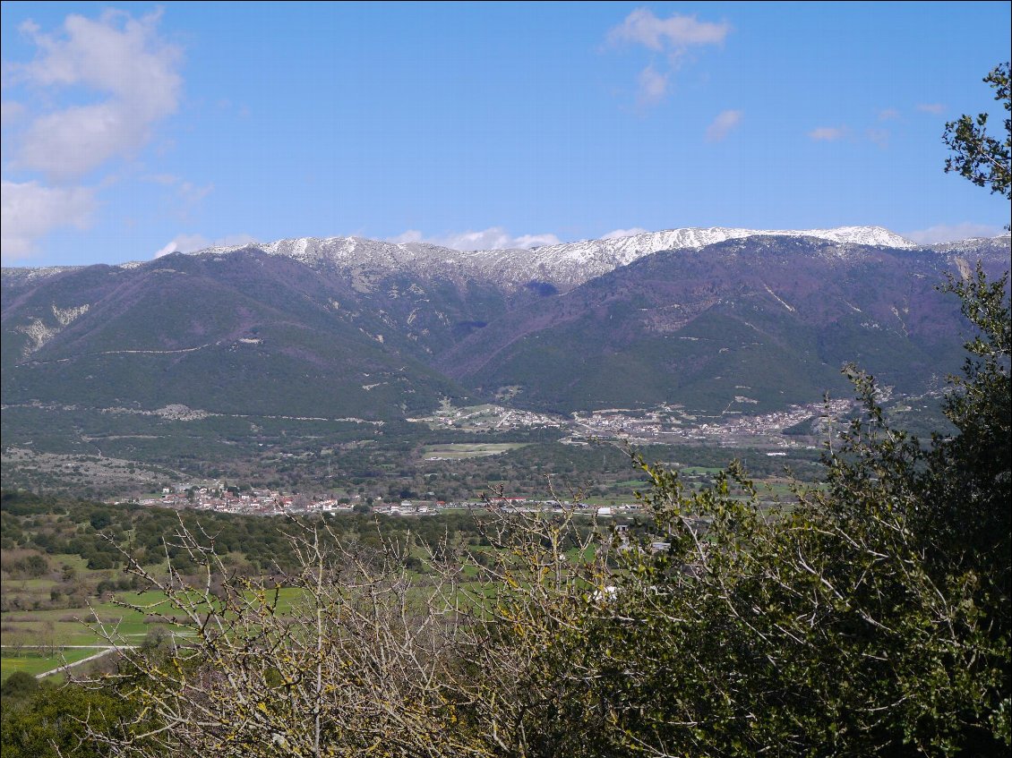 Une route magnifique pour rejoindre zitsa