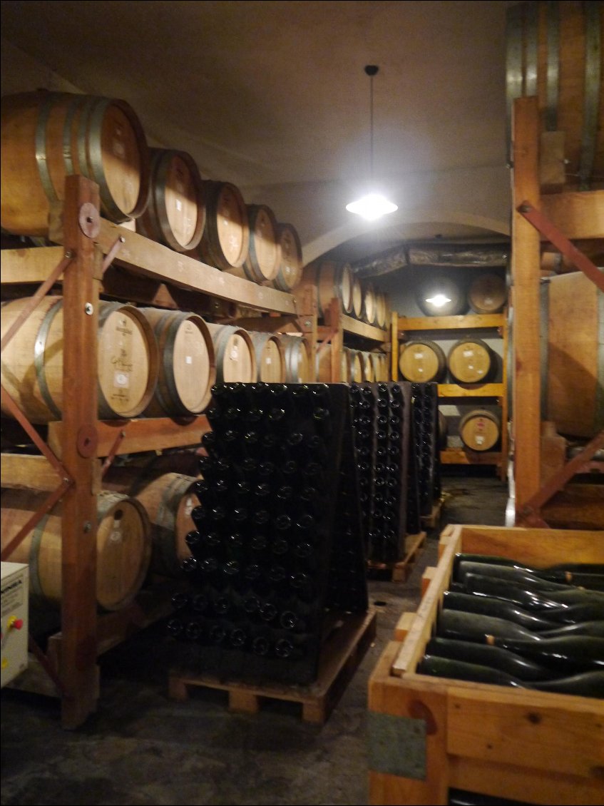 Apres les musees de la serigraphie et du folklore dimanche, la cave le mardi, methode champenoise pour le vin et cepage local, Debina, Zitsa, une halte culturelle ...