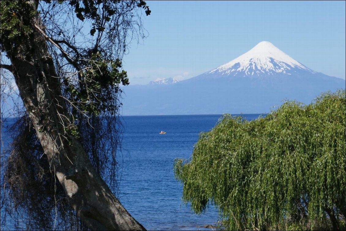 Llanquihue, le seul lac dont nous ferons le tour.