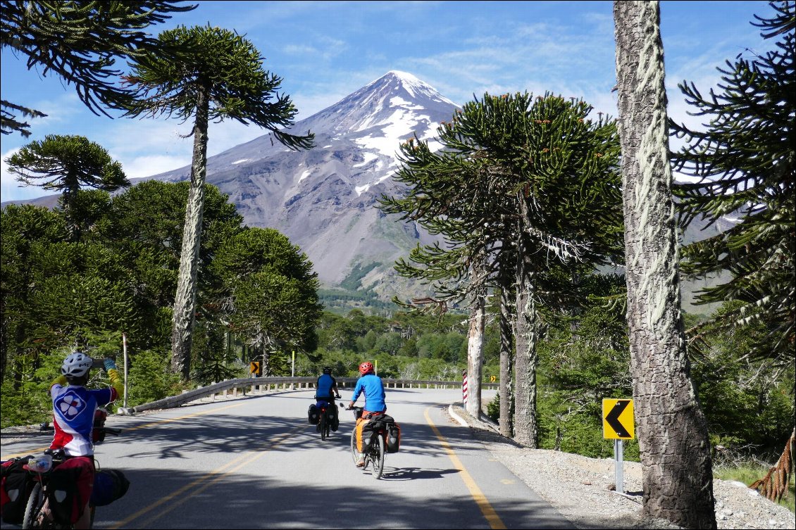 Descente vers Curarrehue