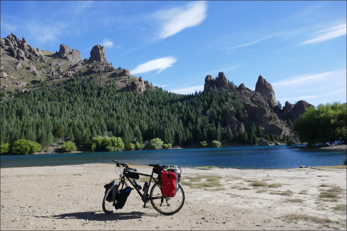 Coin paradisiaque pour un bivouac.