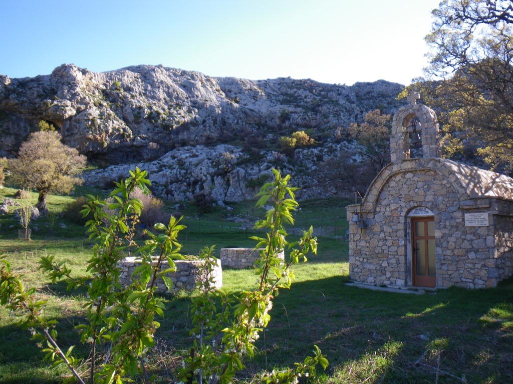 La chapelle d'Aghios Konstantinos