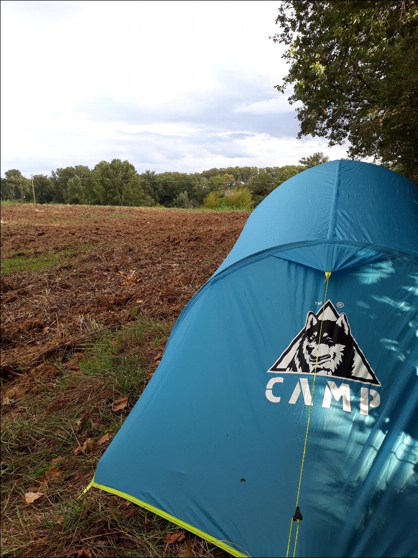 Dernier bivouac avant Tarbes