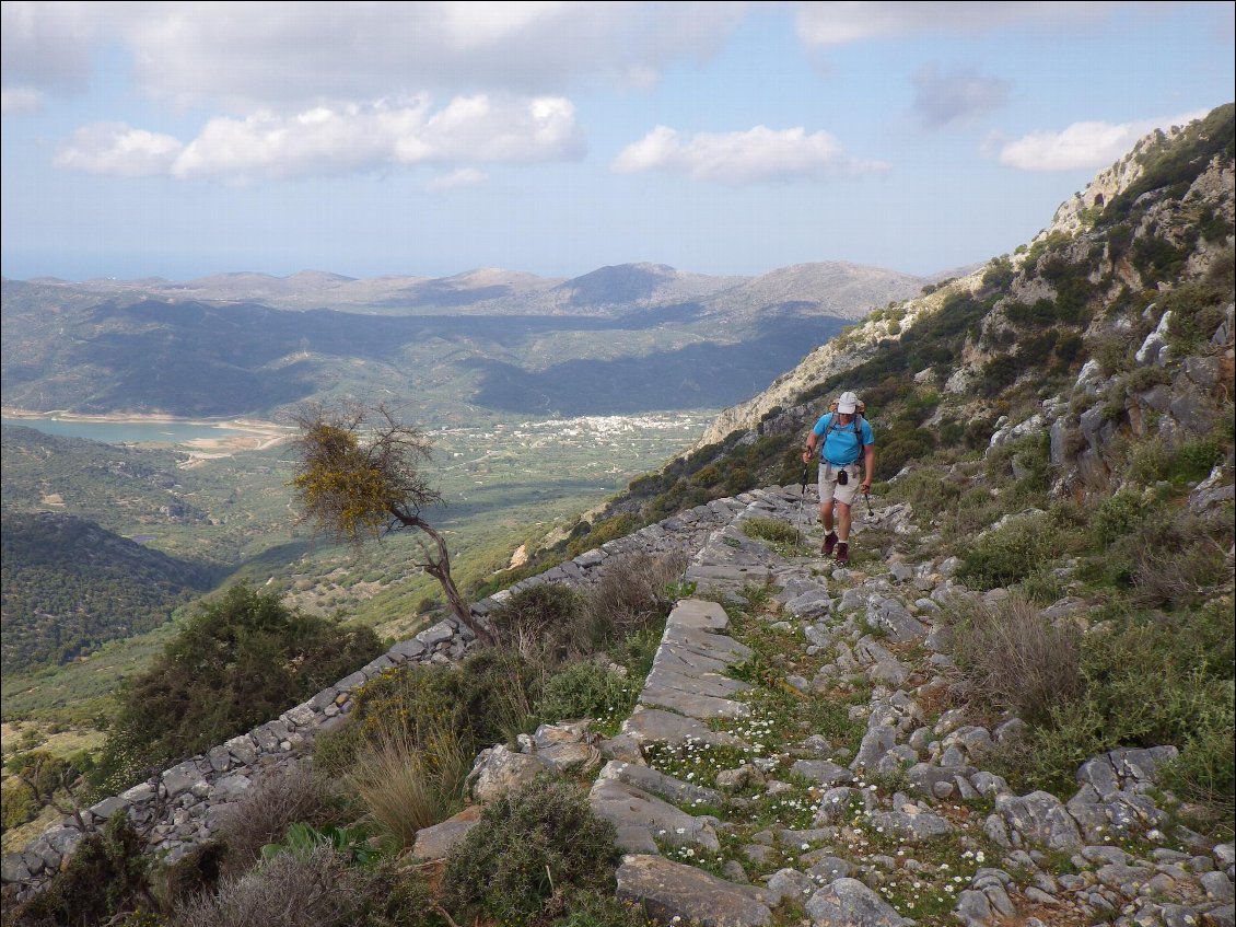 Sur le sentier minoen