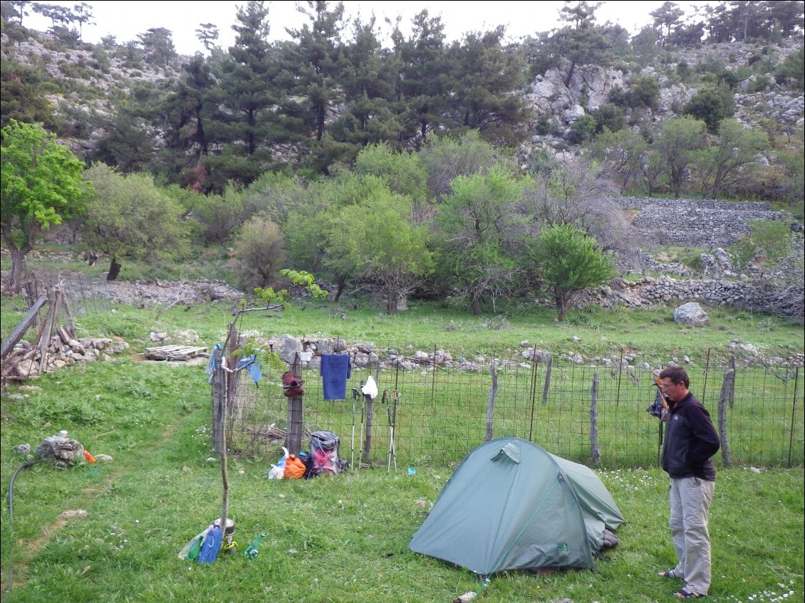 Bivouac au pied du Kokkies