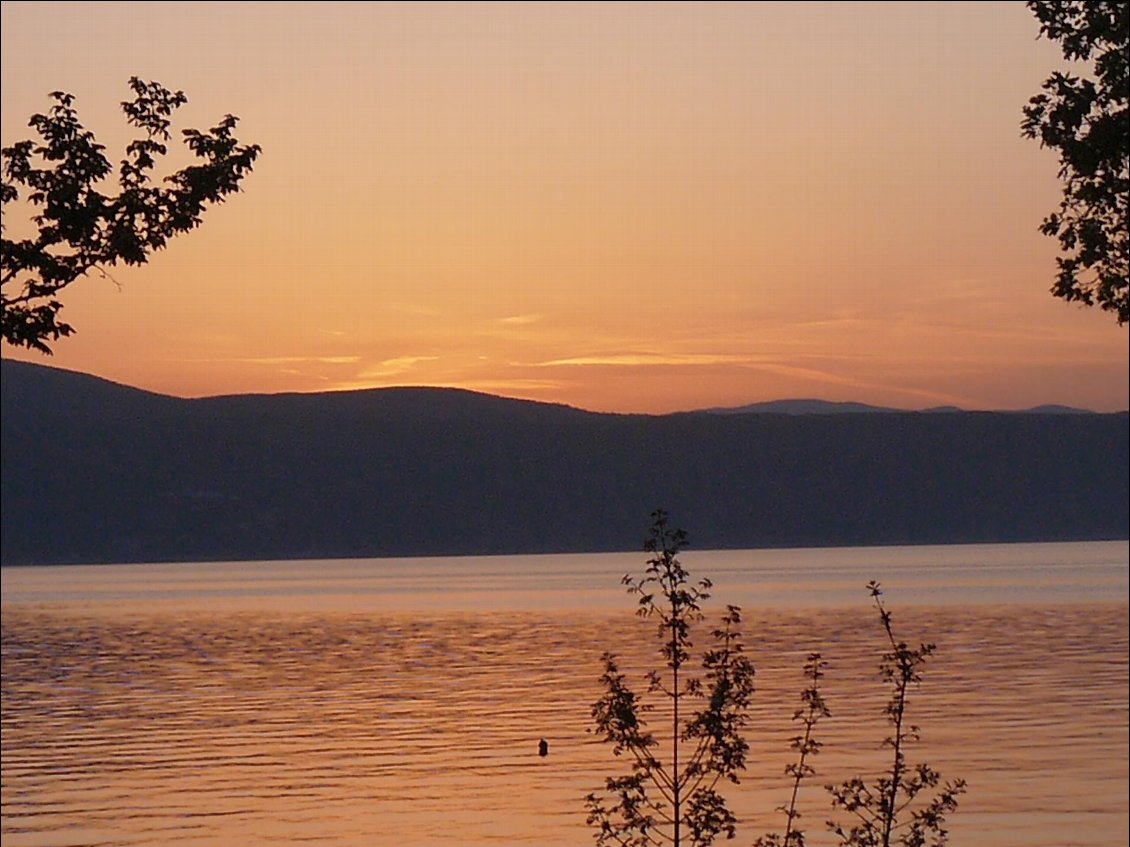 De l´ile de Krk, vue sur Cres