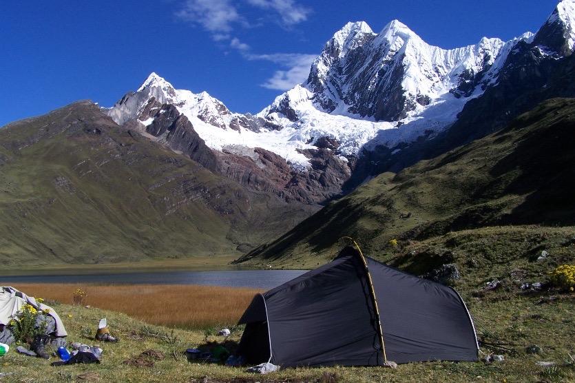 Diane MOREAU HIVERT.
Tour des Huayhuash dans la Cordillère Blanche - Mai 2007