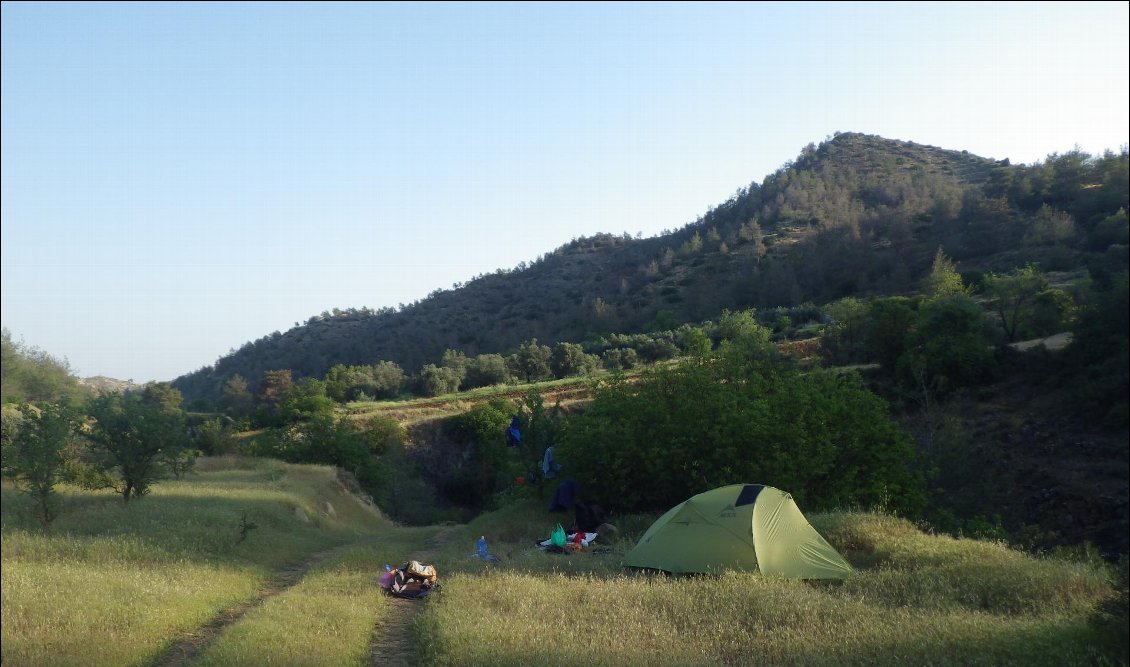 Bivouac près des gorges d'Akaki