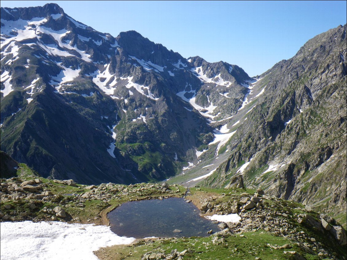 Le col de Chiapous en face