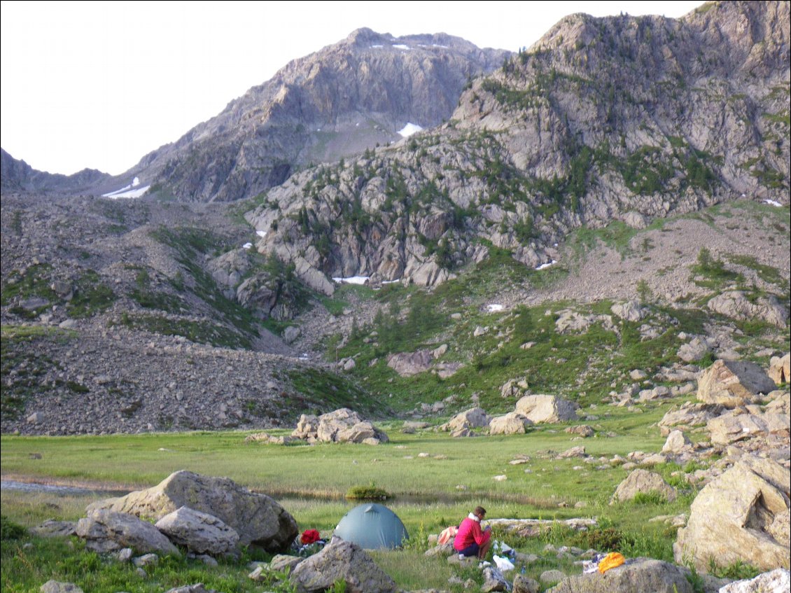 Bivouac au lac Ischiator