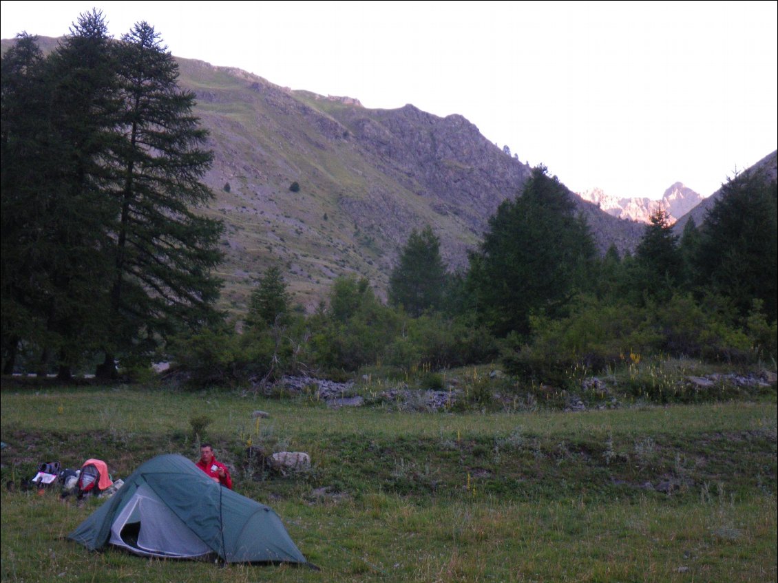 Bivouac au bord de la Tinée