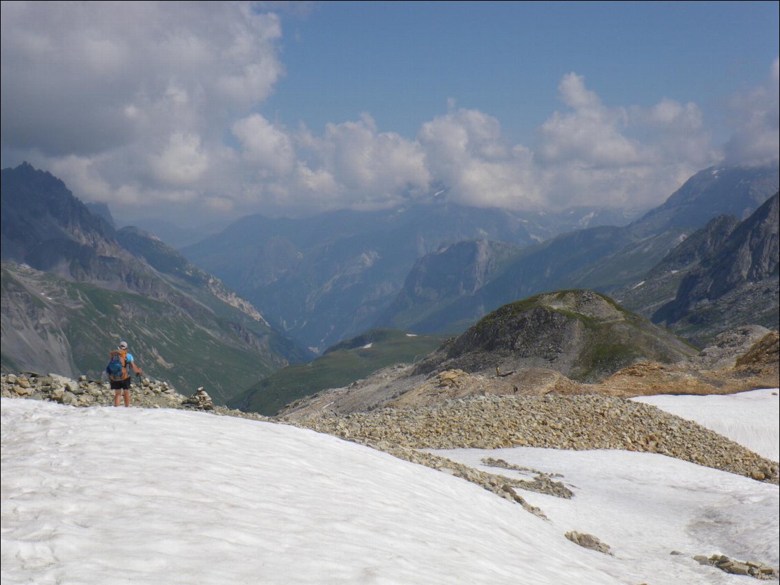 Après le col de Chavière