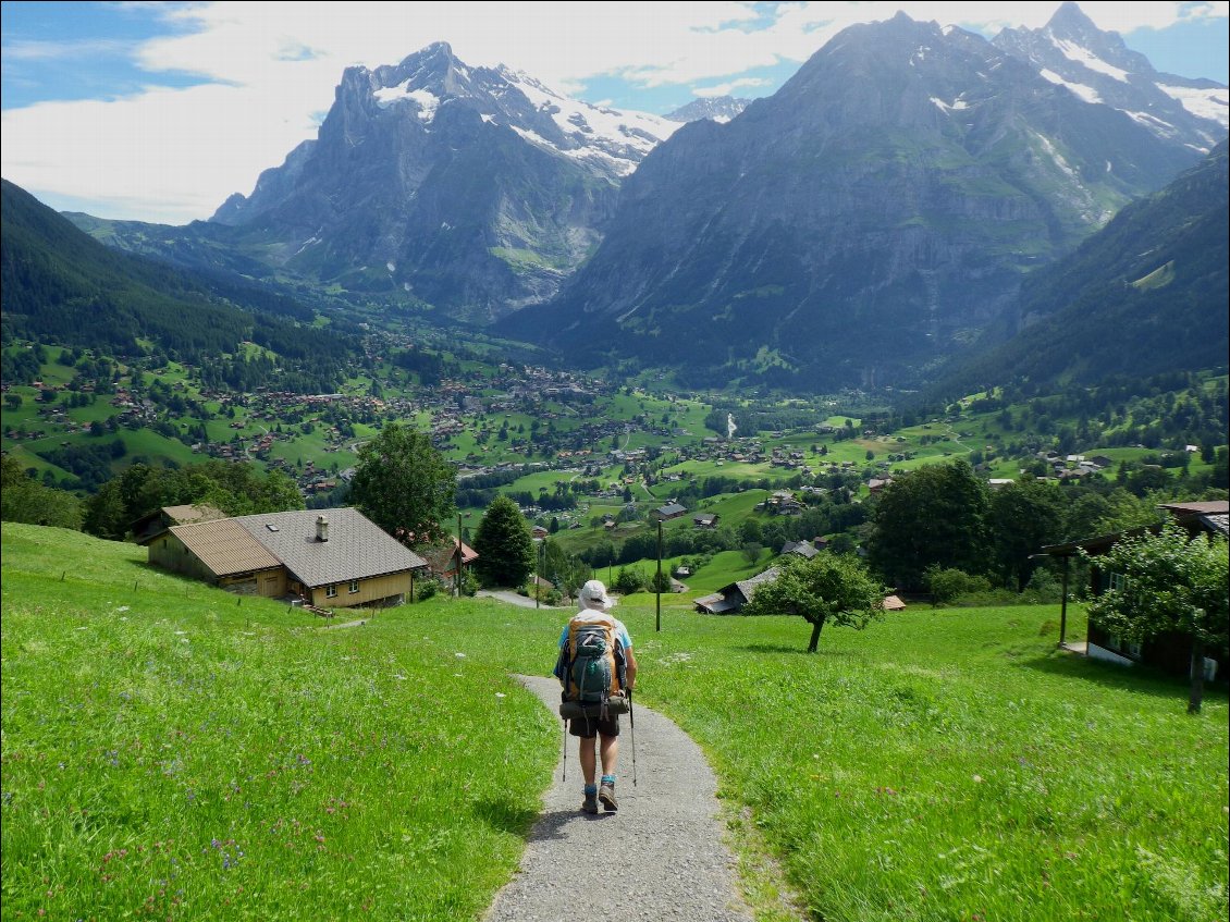 Descente vers Grindenwald