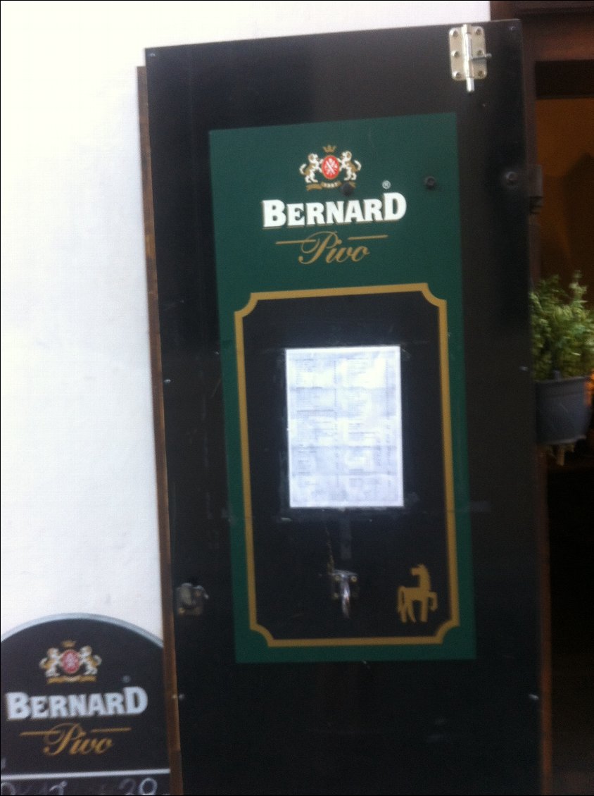 A Prague, c est la culture de la Biere et oui il manque l apostrophe...