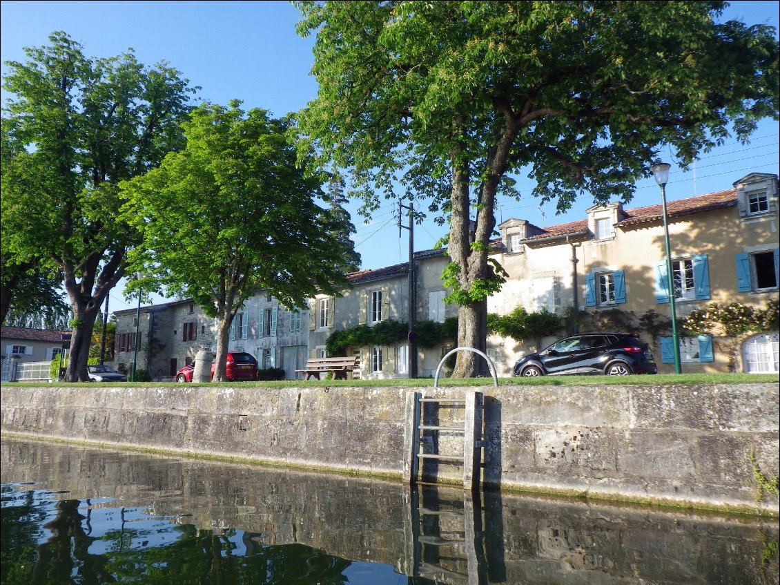 Le port de St Jean d'Angély