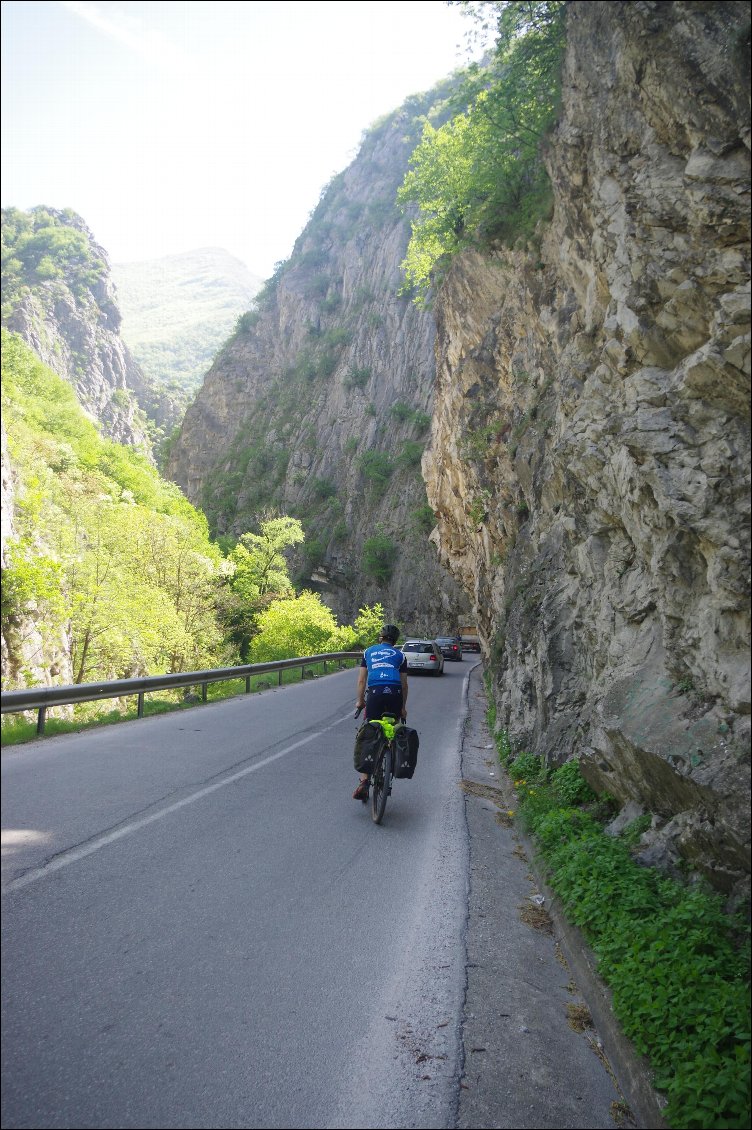 Gorges à la sortie de Prizren