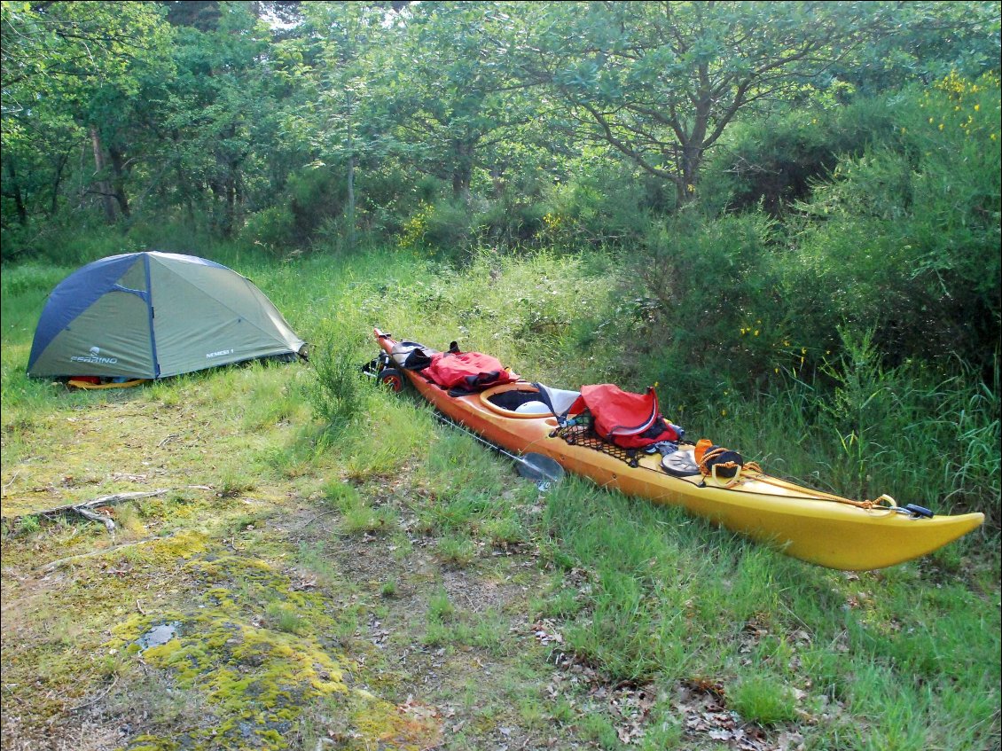 Bivouac au-dessus du Plat de Malleval