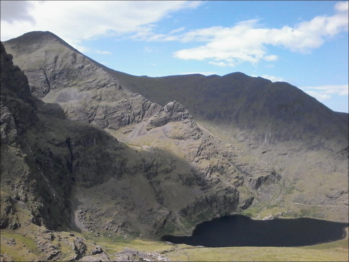 Un des petits lacs du vallon.