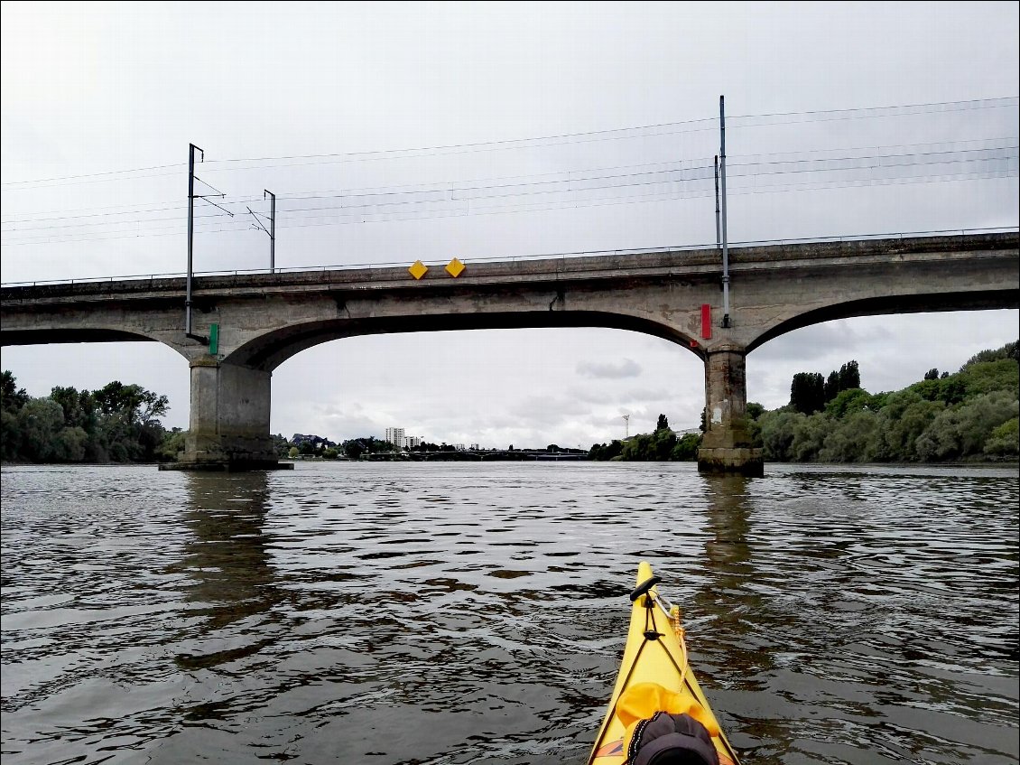 Pont de la Vendée à l'entrée du bras de Pirmil