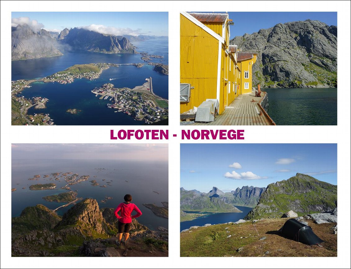 Les iles Lofoten en Norvège
Photos : Guillaume Pouyau et Hélène Degousée, Manu d'Adhémar