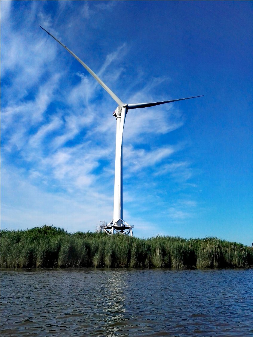 Eolienne de l'île du Carnet