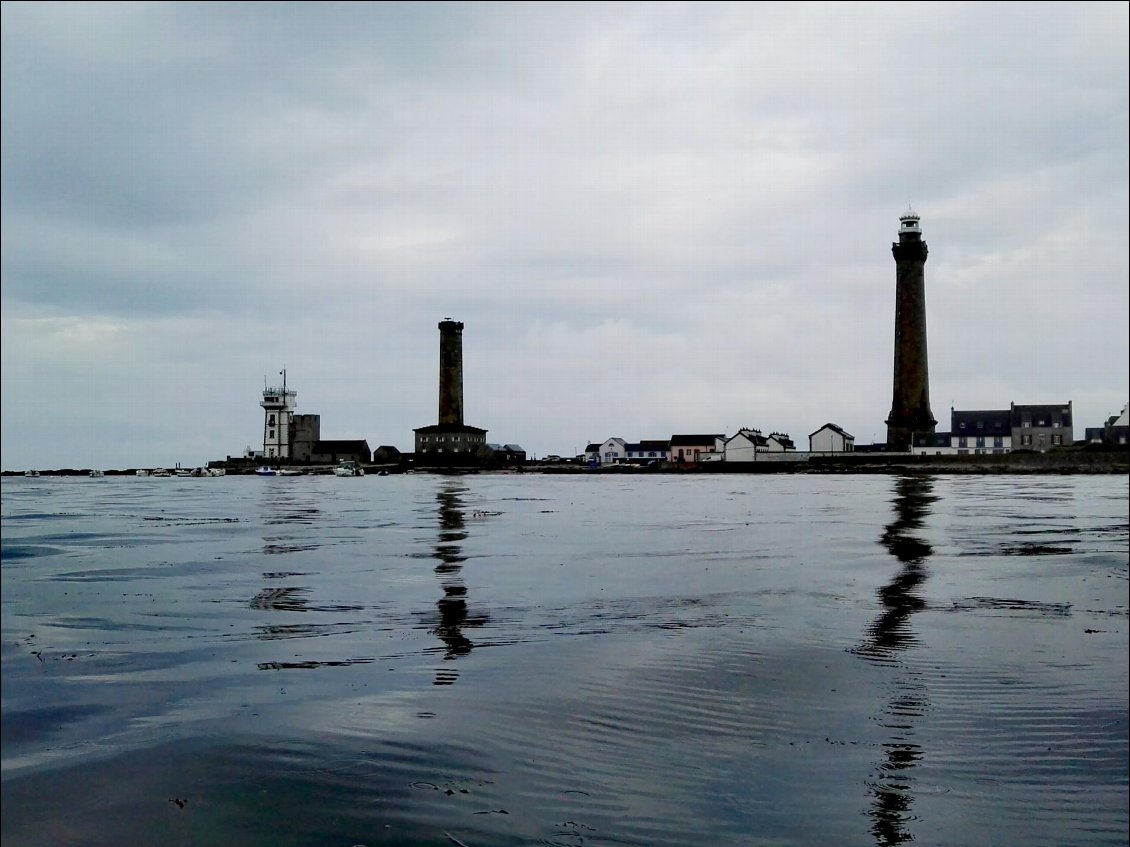 Pointe de Penmarc'h. Sémaphore, ancien phare, phare d'Eckmülh