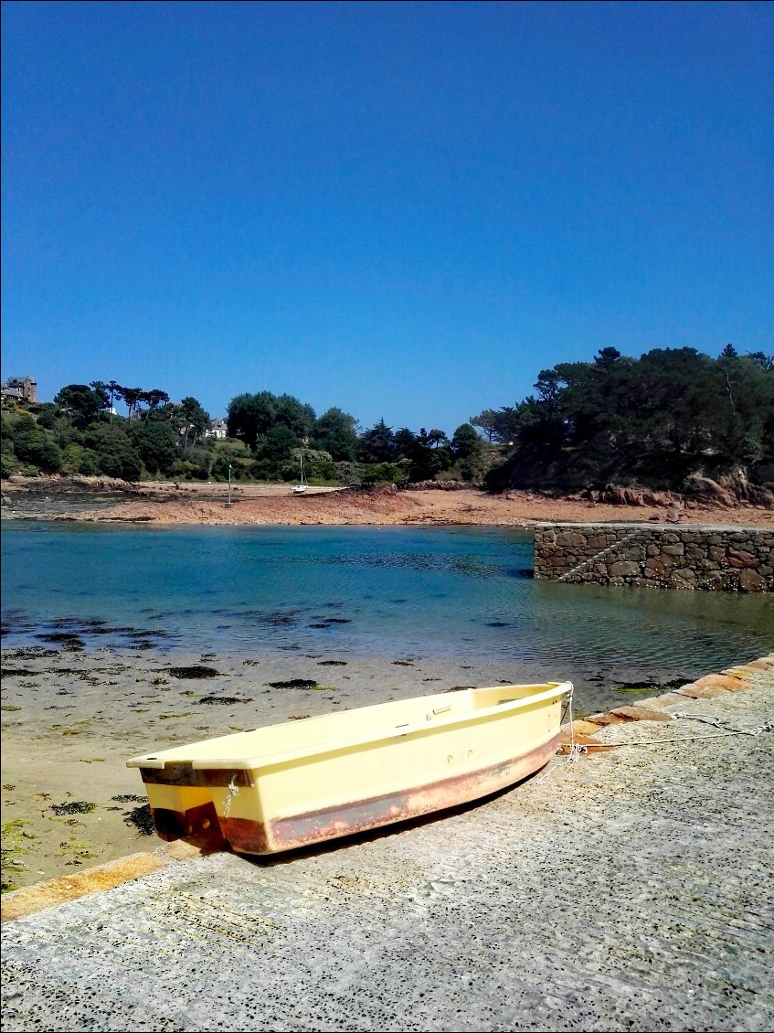 Île de Bréhat. Débarcadère