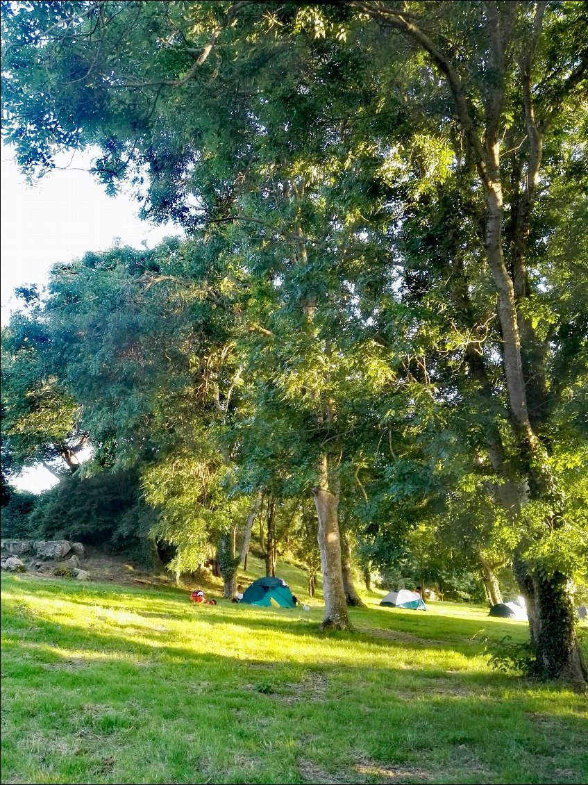 Île de Bréhat. Camping Le Goaréva