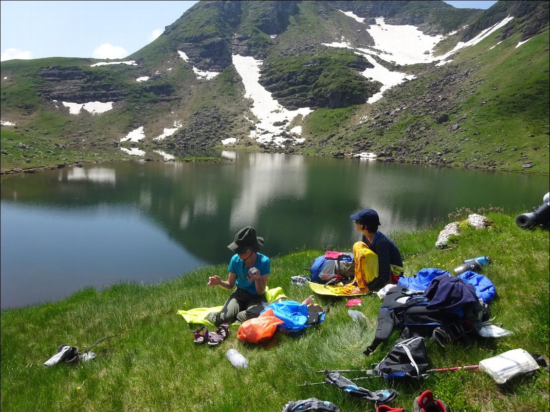 Repas à 11h au lac