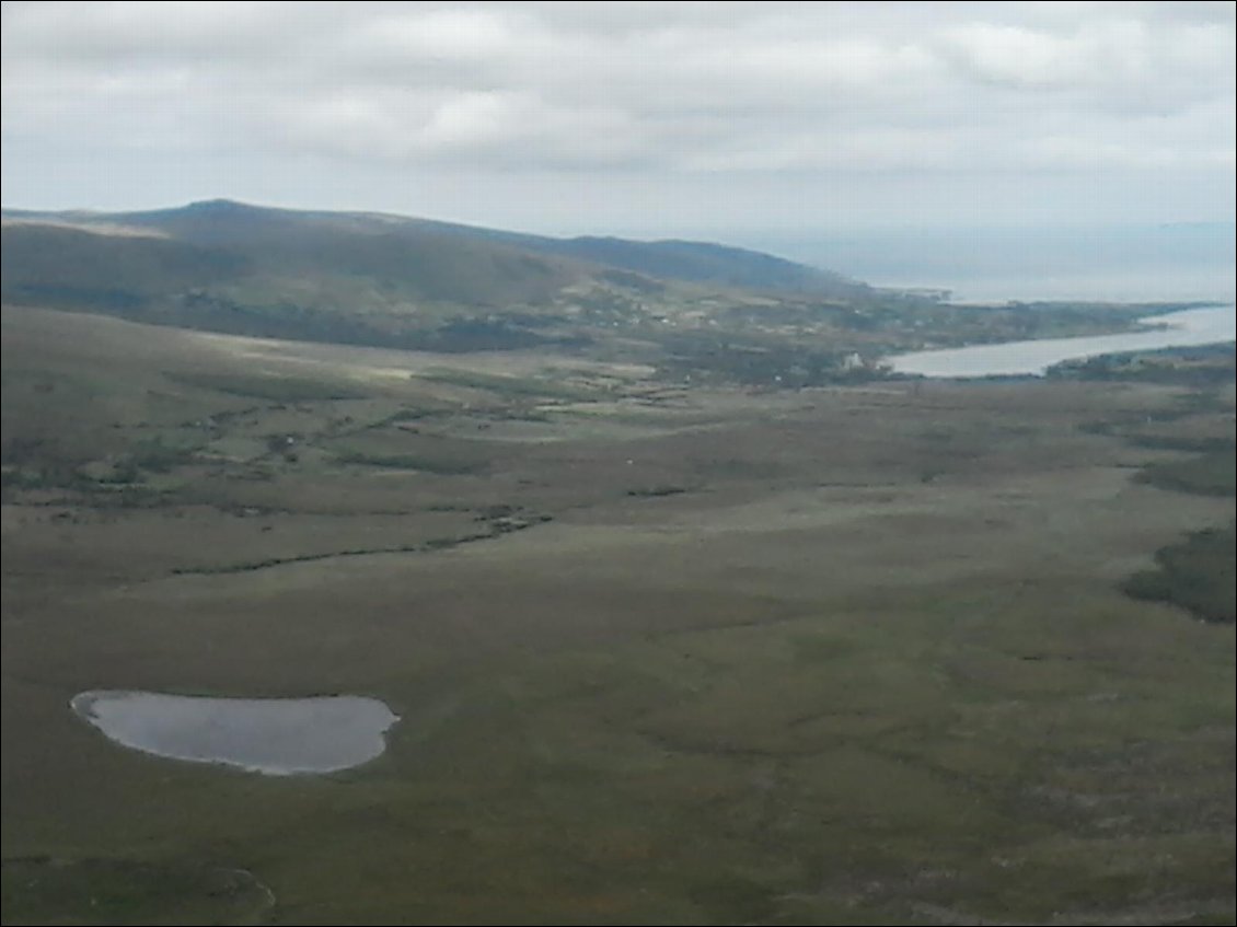 La Conor Pass : vue vers le Nord