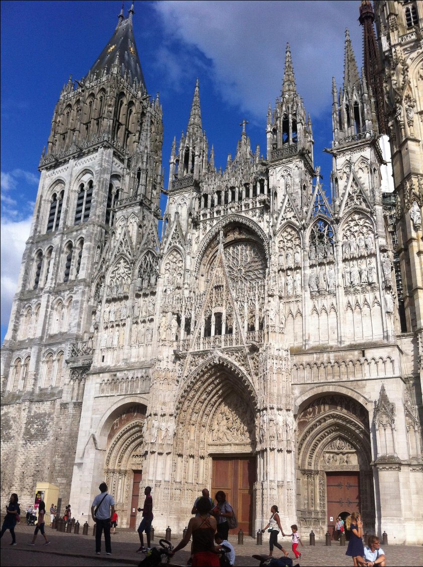 Rouen: point de départ et d'arrivée
