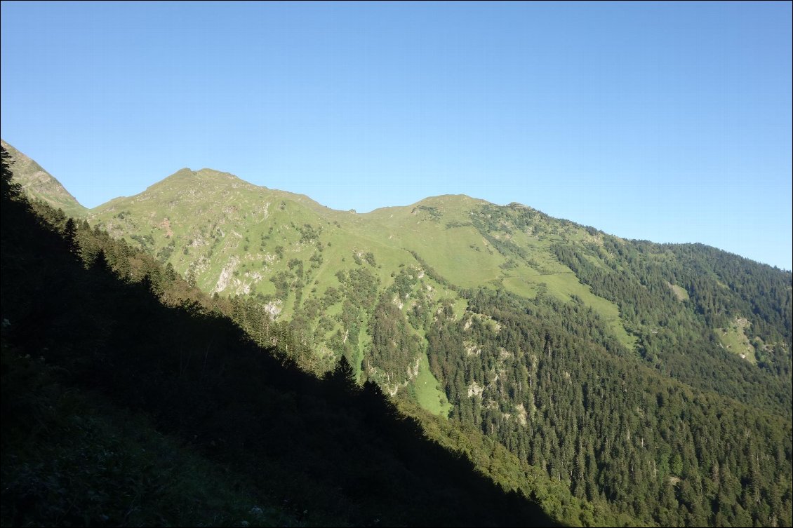 Comme prévu, réveil sous un ciel bleu immaculé.