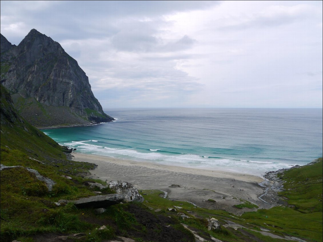 plage de Kvalvika ou de la baleine