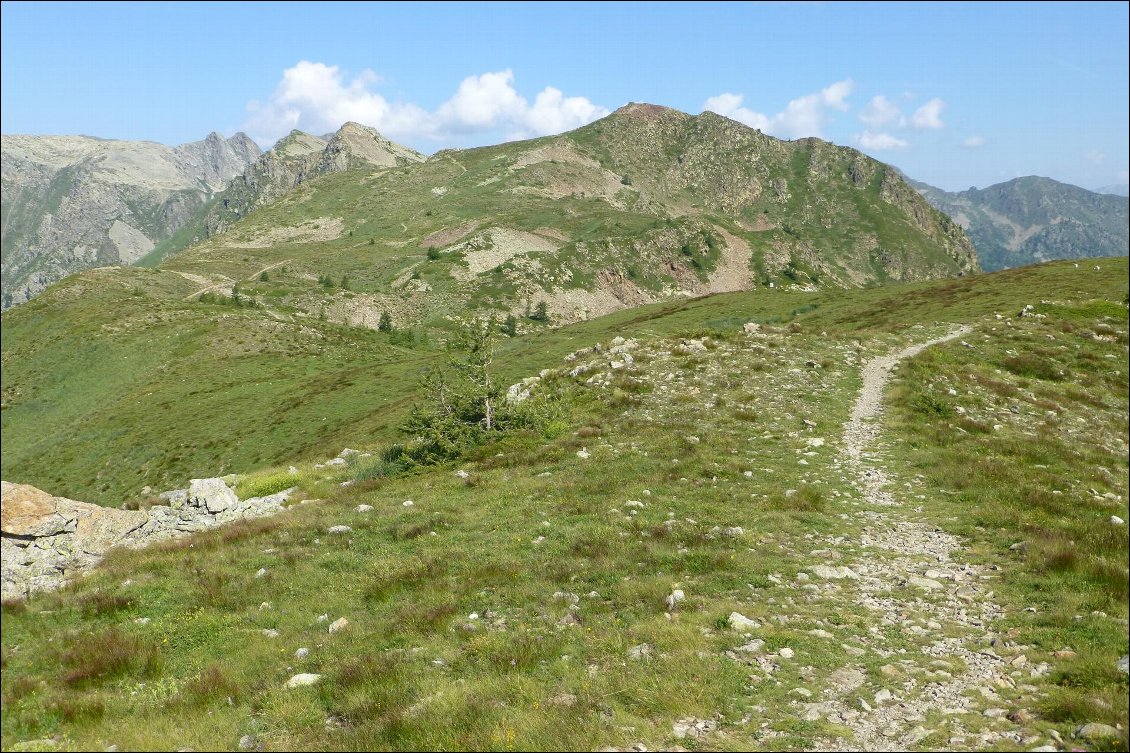 Parcours de crêtes en direction du col de Lausfer -