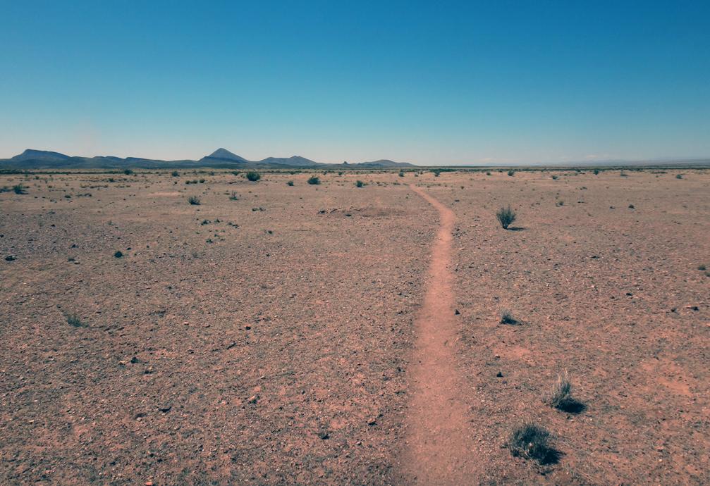Le désert par 40° et 10% d'humidité
