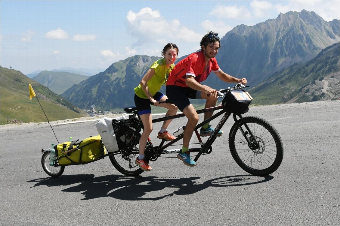 Derniers mètres avant le col du Tourmalet !