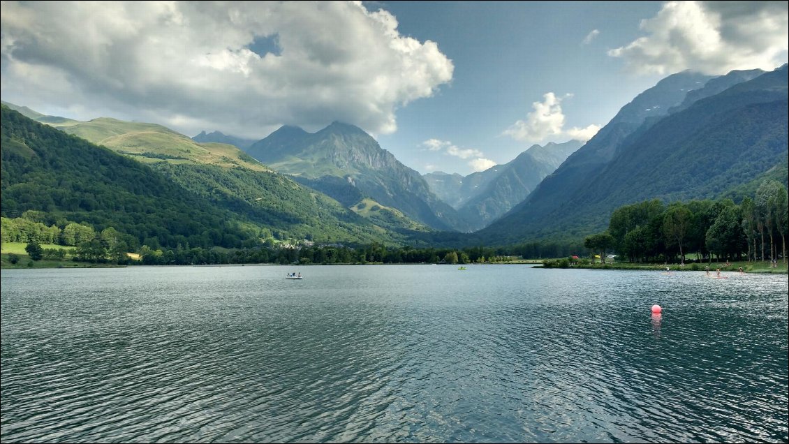 Le lac de Génos-Loudenvielle