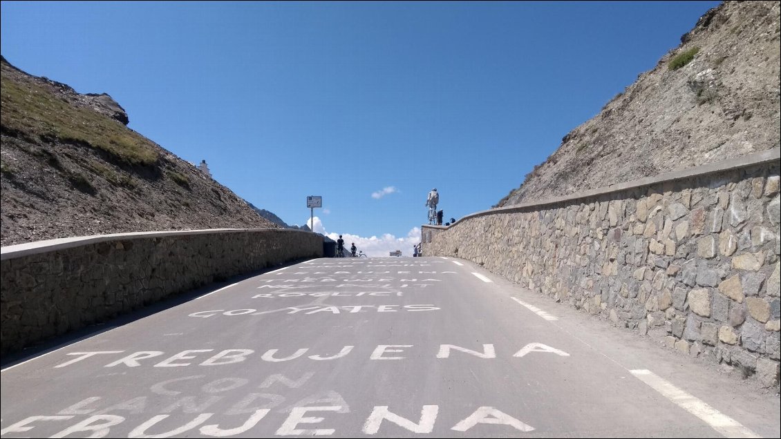 Dans la roue de Romain Bardet au Tourmalet... enfin presque ;)