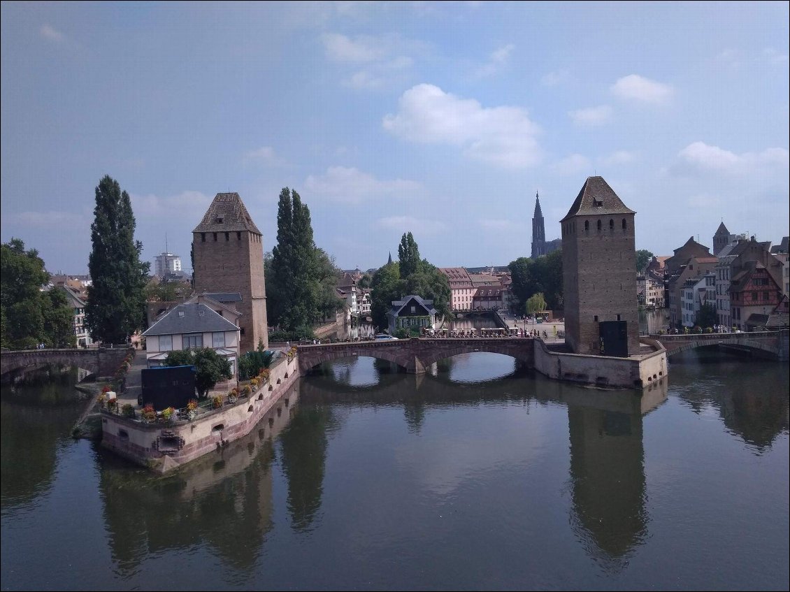 Vue depuis le pont Vauban