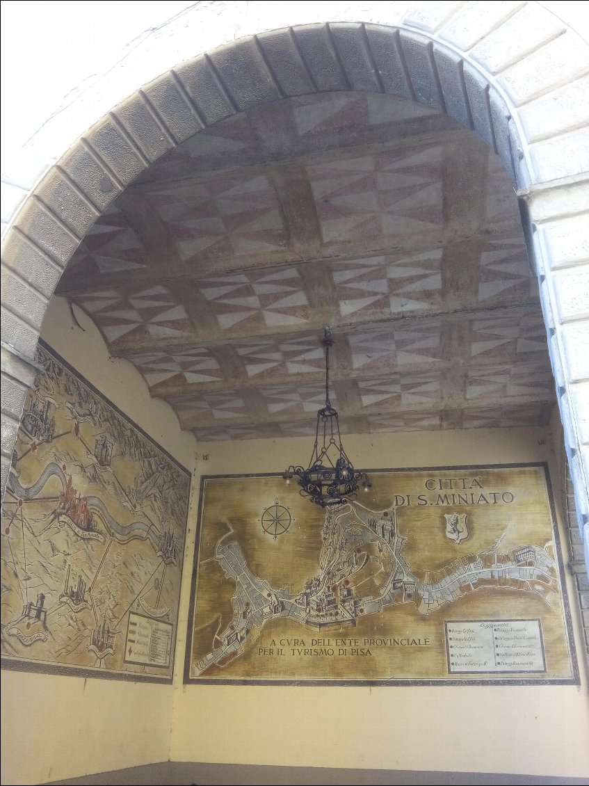 Fresque à Miniato.