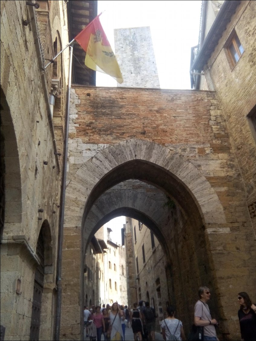Entrée Nord de San Gimignano.