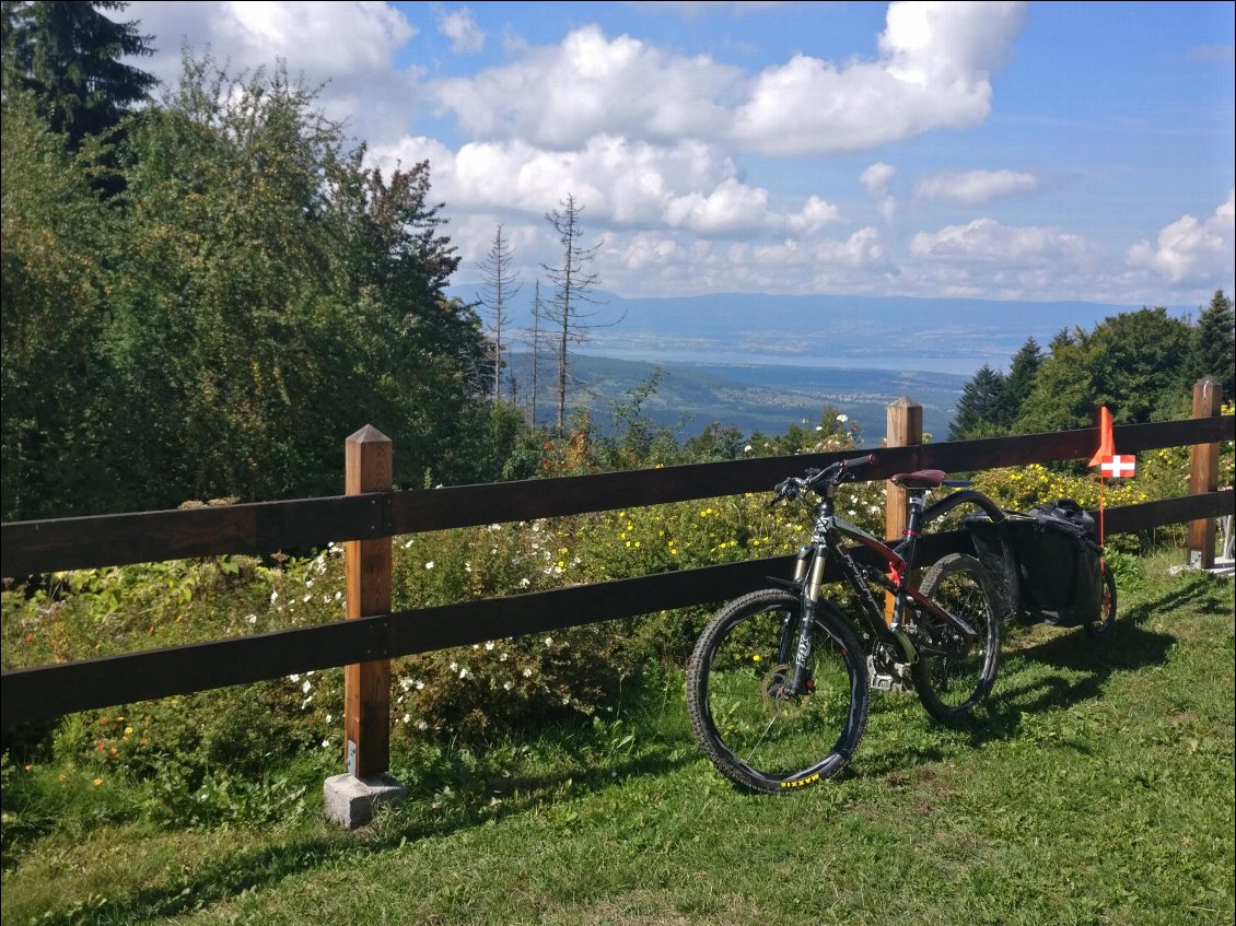 Lac Léman en vue