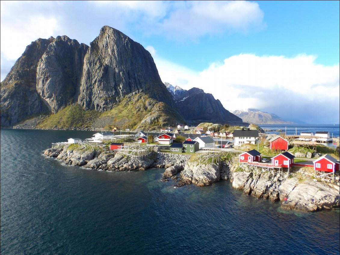 Fin mai 2017 à Hamnoy lors d'un voyage en Norvège, cadeau 40 ans ! :-)
Photo : Loick Barbot