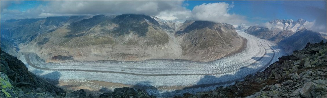 Le glacier le plus long des Alpes !