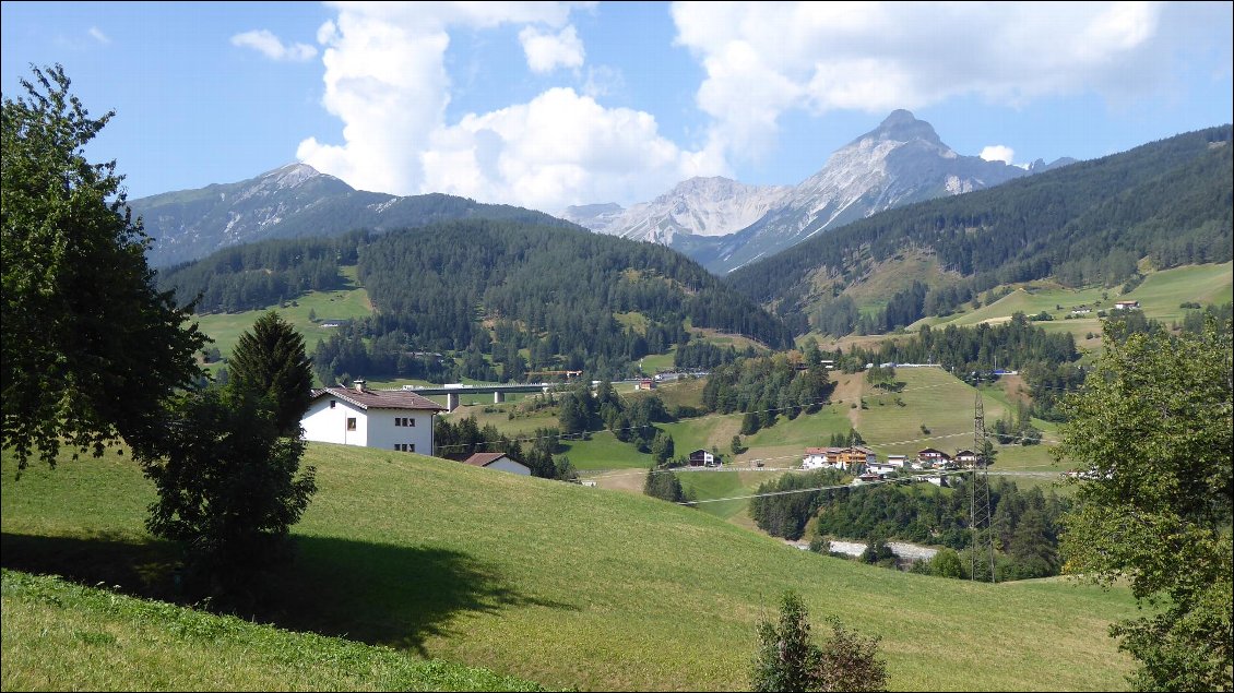 En montant vers le col de Brenner