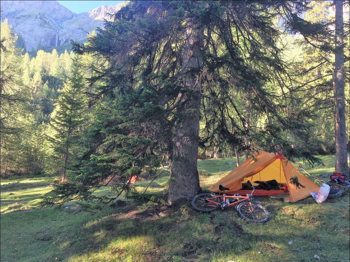 Un p'tit coin de paradis dans le massif du Stelvio